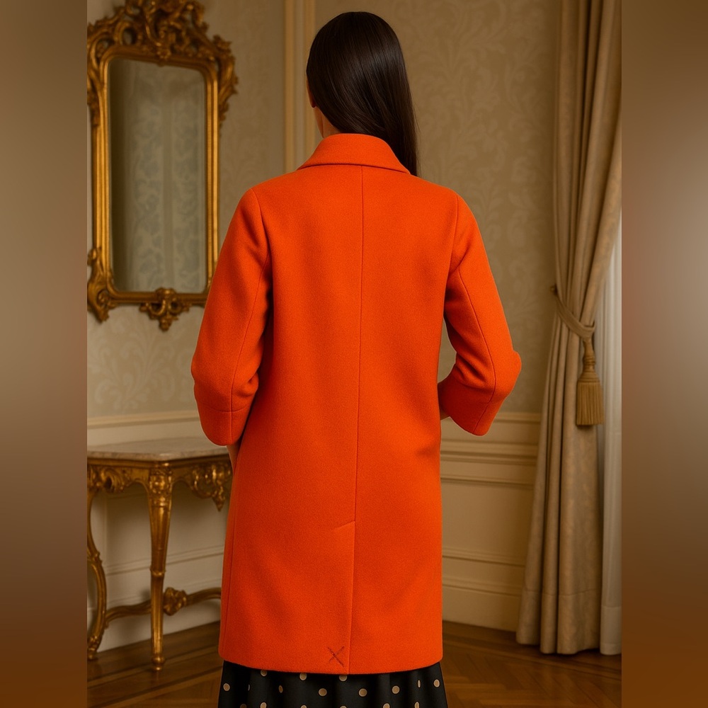 Grace Elements Wool-Blend Statement Coat Size 4 |… - image 2